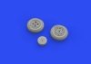 Eduard 648636 Tempest Mk.II wheels EDUARD/SPECIAL HOBBY 1/48